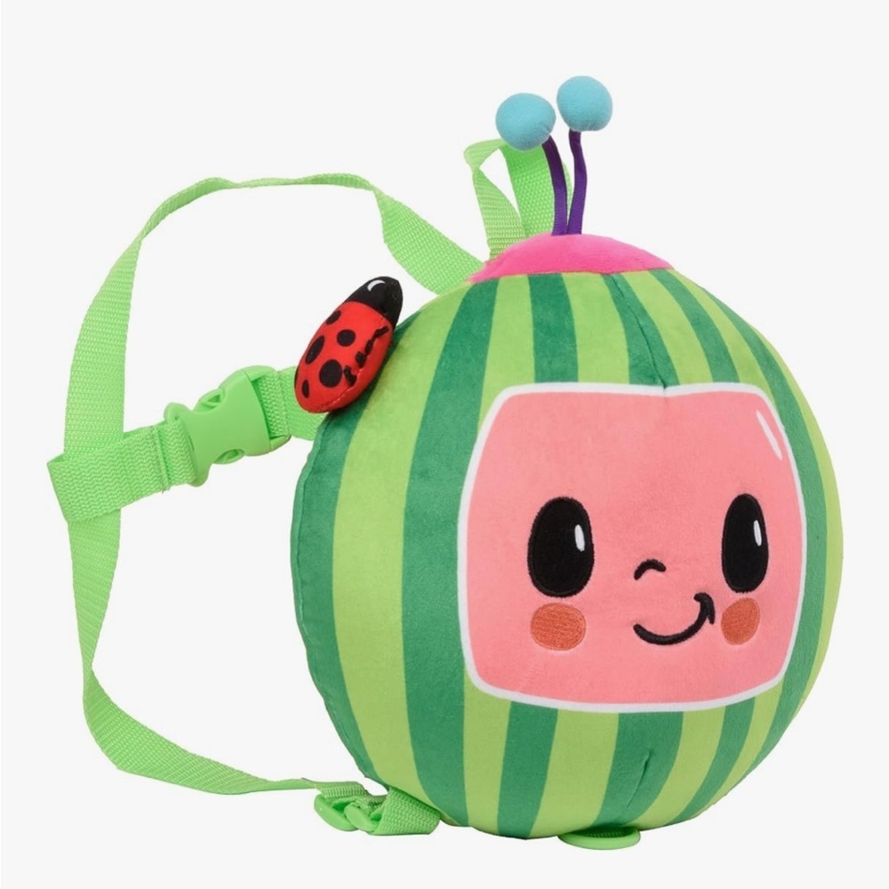 NEW CoComelon Kids Toddler Backpack with removable tether - Picture 3 of 7